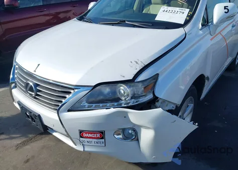 2013 Lexus Rx 350 z USA, uszkodzony, nr VIN 2T2BK1BA1DC223962